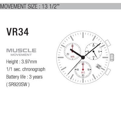 EPSON-SEIKO VR34
