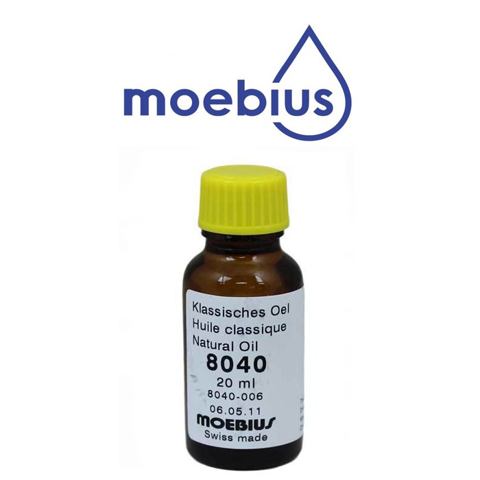 Moebius 8040 20ml para relógios grandes