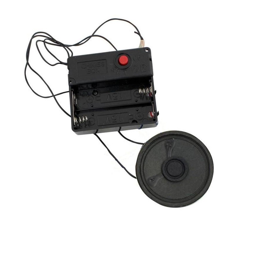 MICRO E MÓDULO ELETRÓNICO COM 12 MELODIAS DIFERENTES