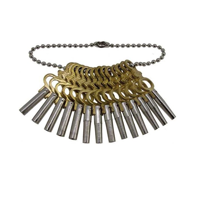 CONJUNTO DE CHAVES PARA DAR CORDA AOS RELÓGIOS DE BOLSO