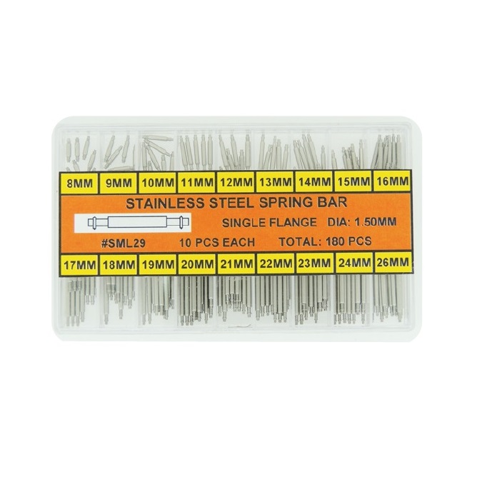 SORTIDO DE MOLAS DE ASA TUBO 150 - 180PCS