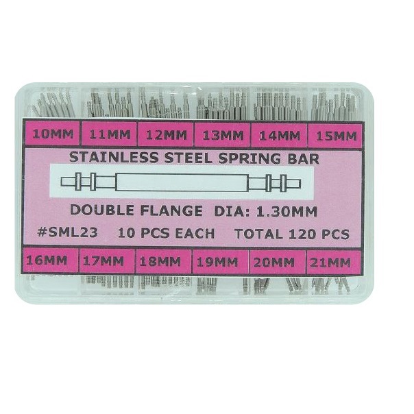 SORTIDO DE MOLAS DE ASA TUBO 130 – 120PCS