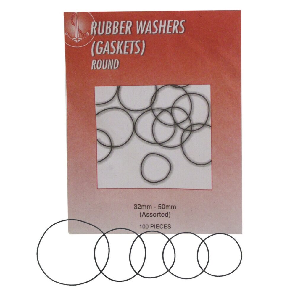 SORTIDO VEDANTES REDONDOS PARA TAMPAS - ESPESSURA 0,6MM - 100PCS