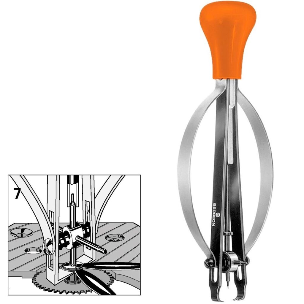 FERRAMENTA PARA REMOVER PONTEIROS SEM TOCAR NO MOSTRADOR - BERGEON 30671-7