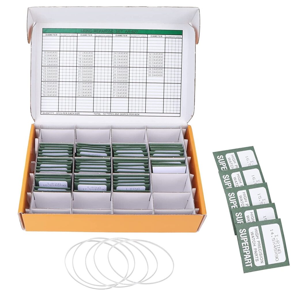 SORTIDO DE VEDANTES PARA VIDROS 1,00MM - 265PCS
