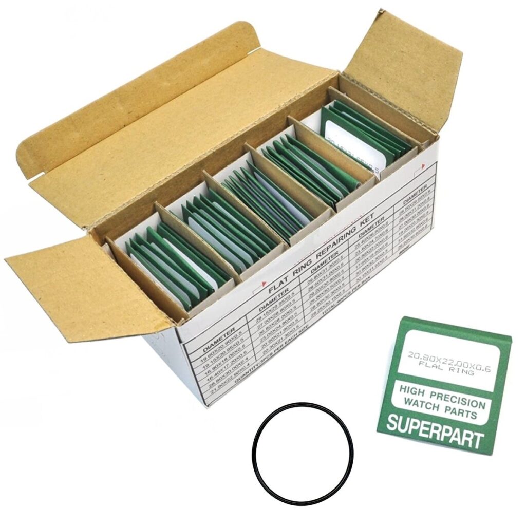 SORTIDO DE VEDANTES PLANOS - ESPESSURA 0,4MM A 0,8MM E DIÂMETRO 17,2MM - 90PCS