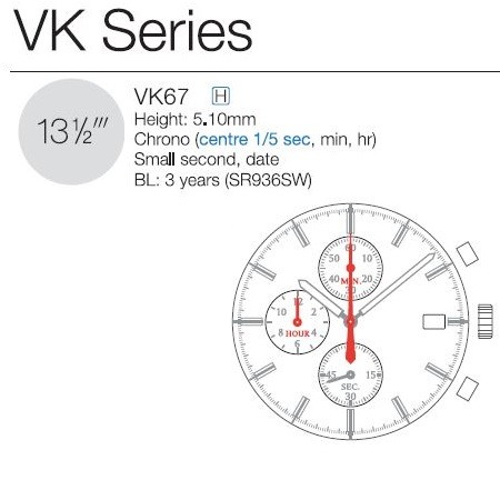 TMI-SEIKO VK67