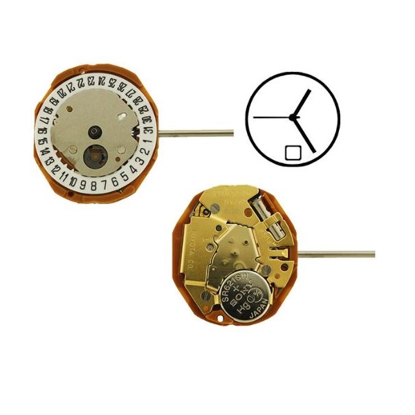 MIYOTA GL10 - CALENDÁRIO 6H