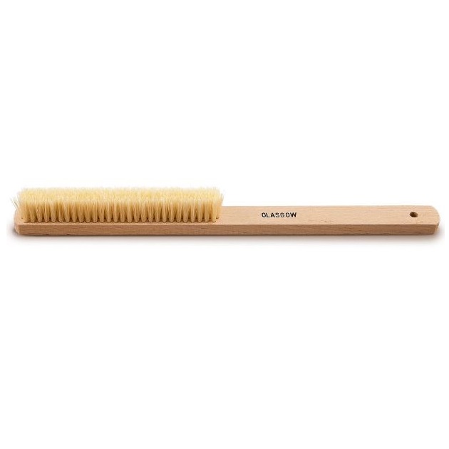 ESCOVA PROFISSIONAL CERDA BRANCA COM 4 FILEIRAS - TEXTURA DURA - CT7014M
