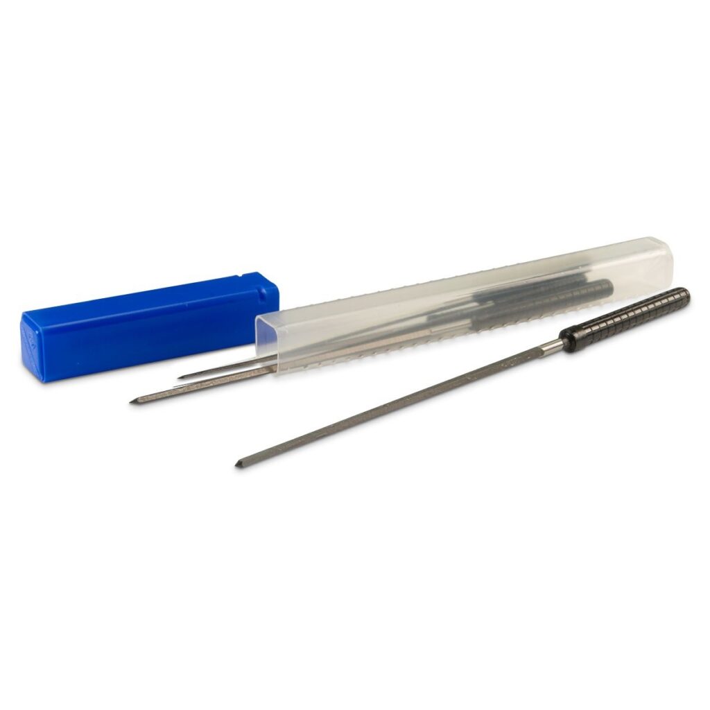 SORTIDO DE 6 ESCAREADORES COM CABO EM PVP - 0.70 A 3.0MM
