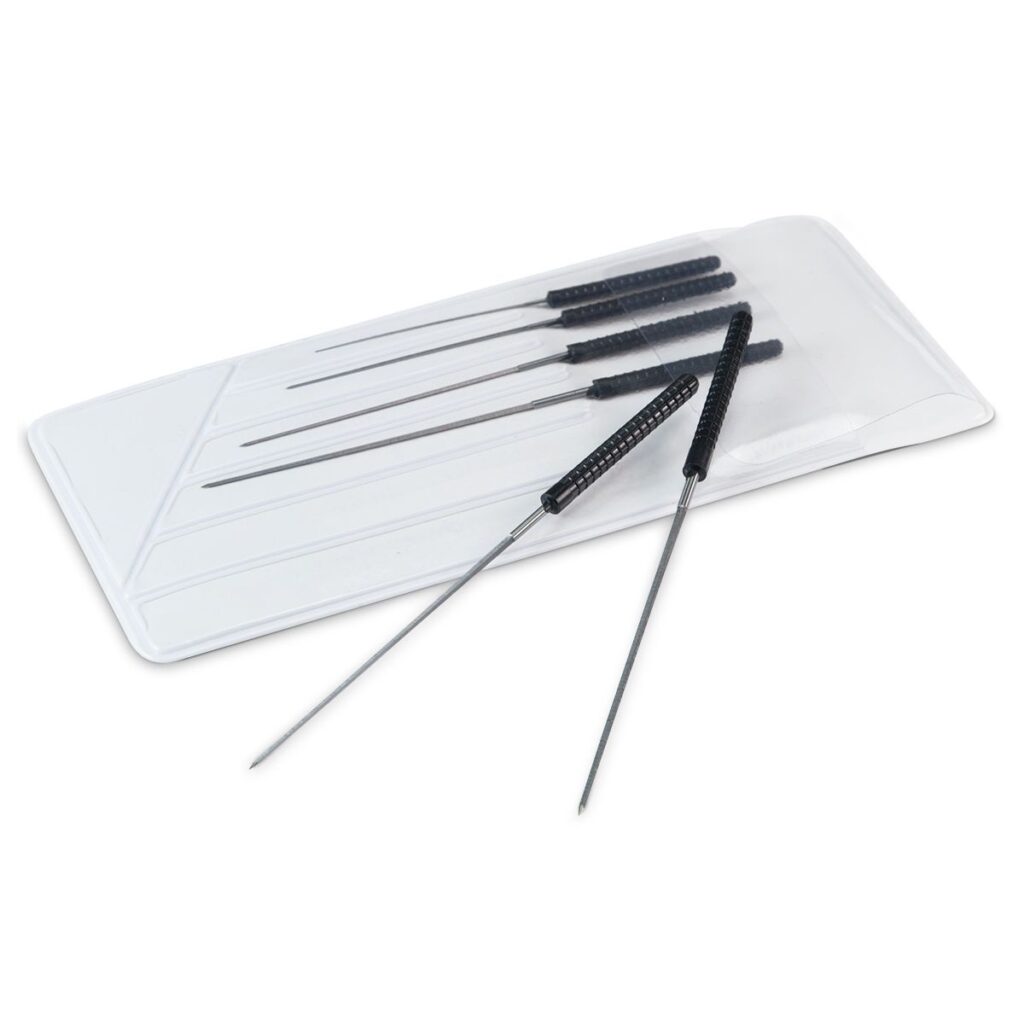 SORTIDO DE 6 ESCAREADORES COM CABO EM PVC - 2.4 A 6.2MM