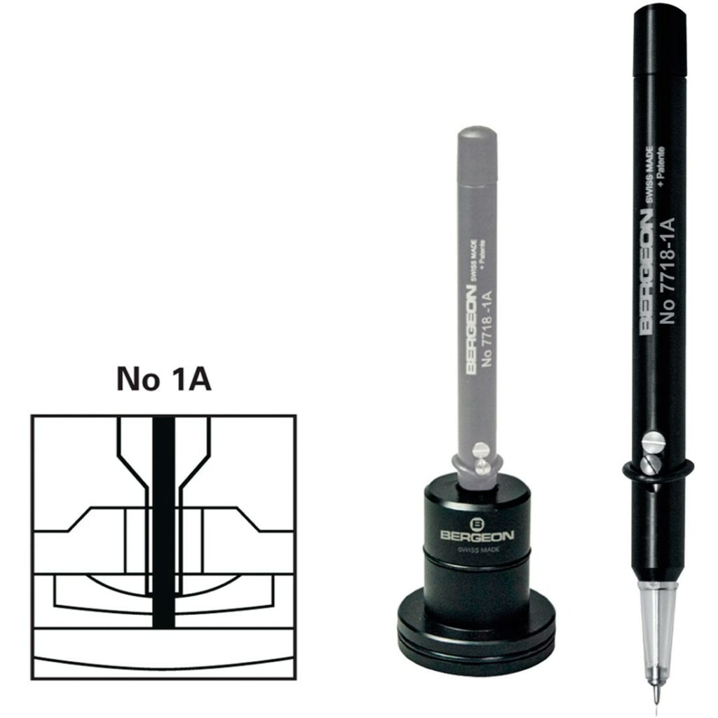 OLEADOR AUTOMÁTICO MUITO FINO PRETO - BERGEON 7718-1A