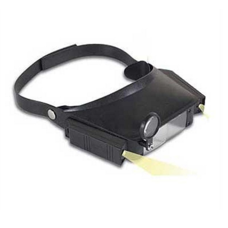 LUPA COM LED E SUPORTE PARA A CABEÇA - CT8108H