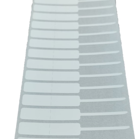ETIQUETAS BRANCAS - 6,50X0,80CM