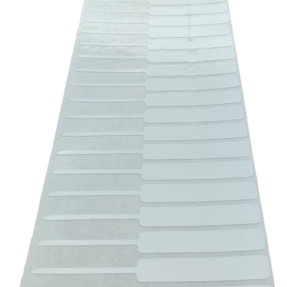 ETIQUETAS PRATEADAS - 6,50X0,80CM