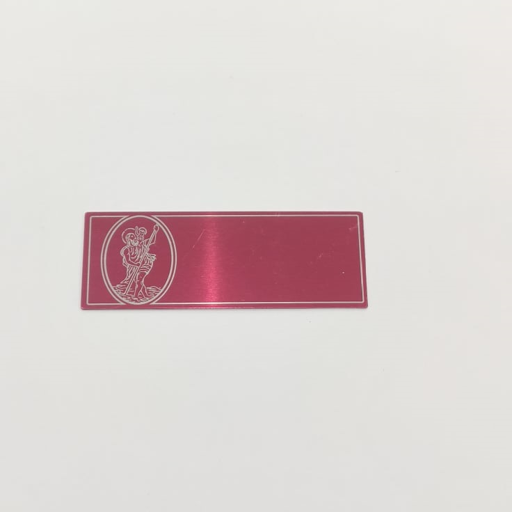 CHAPA COM SANTO – VIOLETA – 8X3CM