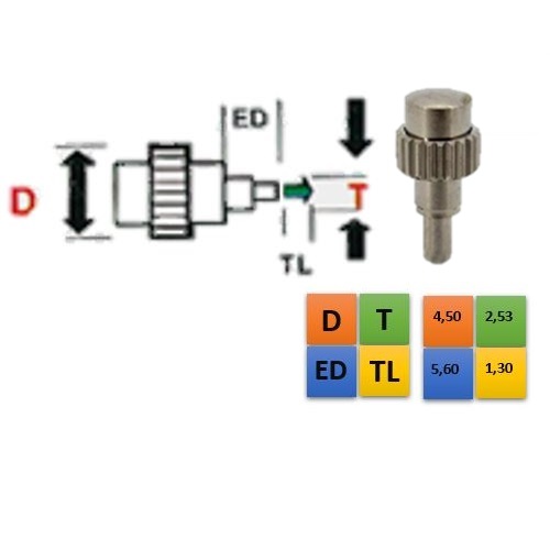 PLANO CROMADO 4,50 (D); 2,53 (T); 5,60 (ED); 1,30 (TL)