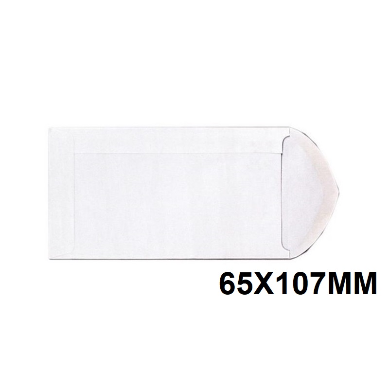 SACOS BRANCOS – 65X107MM