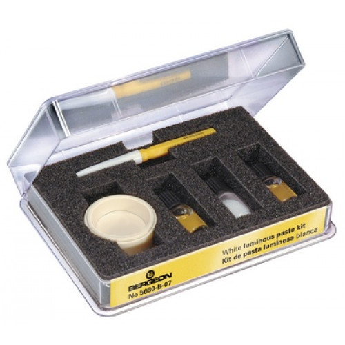 KIT PASTA LUMINOSA BRANCA - BERGEON 5680-B-07 - CT7763-B
