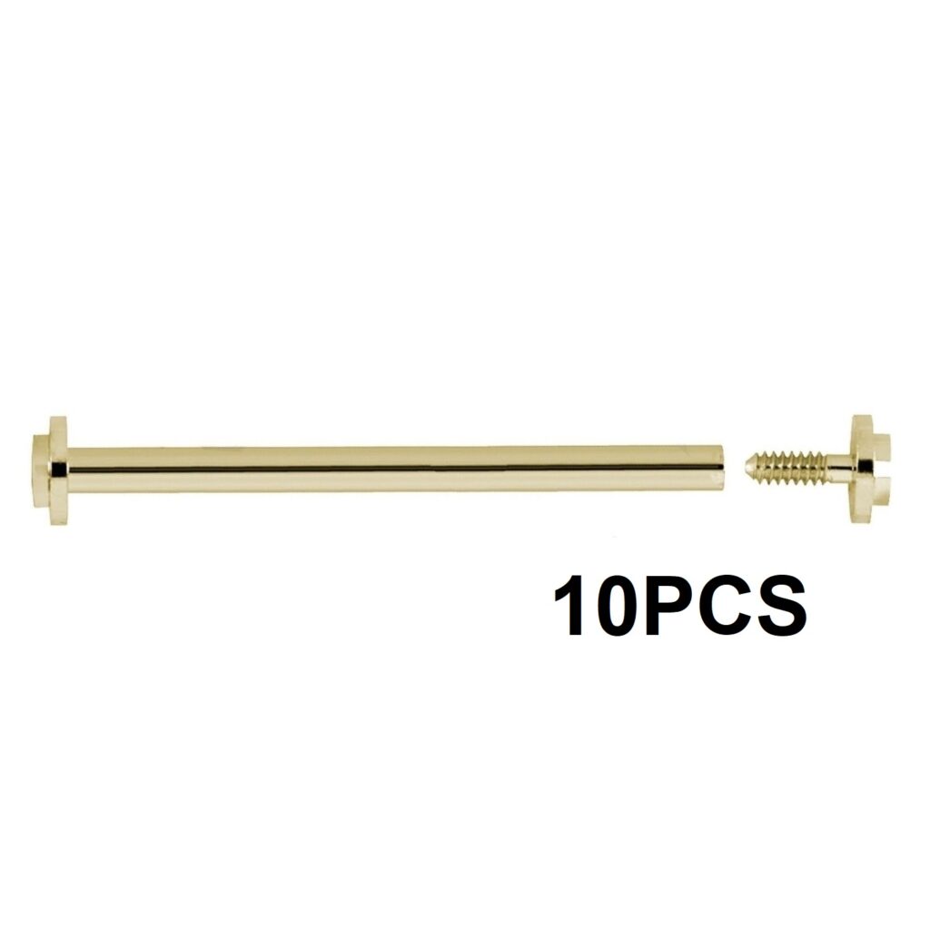 TRAVESSÕES COM PARAFUSO DOURADOS (10PCS) – CT8002
