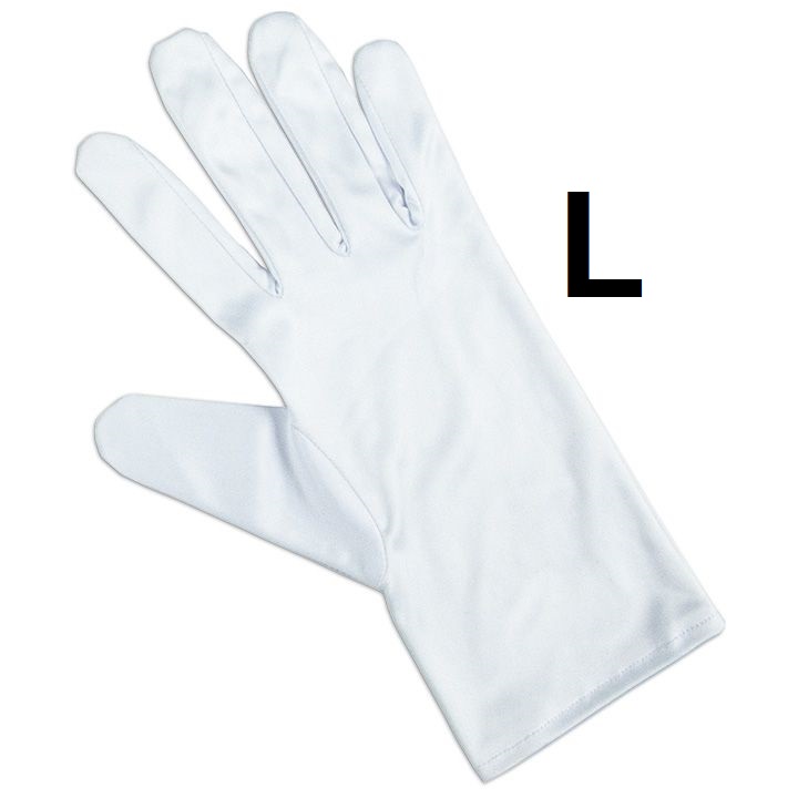 LUVAS BRANCAS - TAMANHO L - CT8395-B