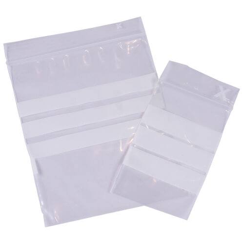 SACOS ZIP 3 BARRAS - 12X8CM