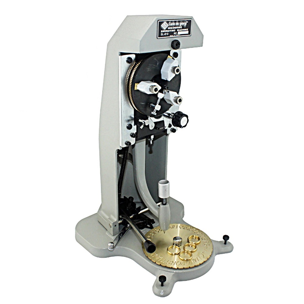 MÁQUINA PARA GRAVAÇÃO DE ANÉIS