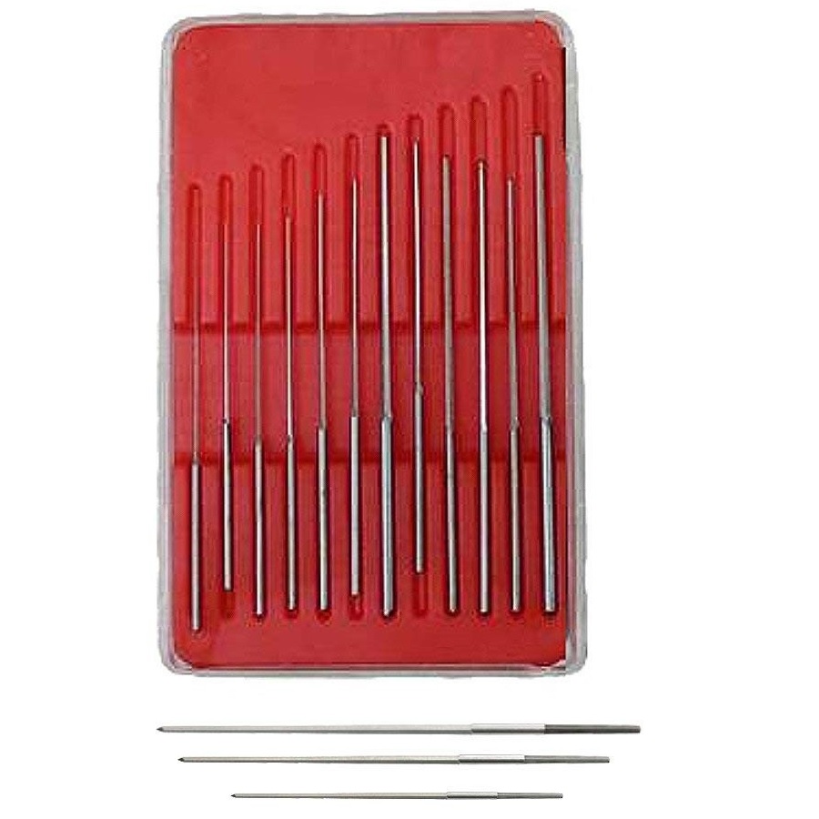 SORTIDO DE 12 ESCAREADORES FINOS - 0.05 A 0.55MM