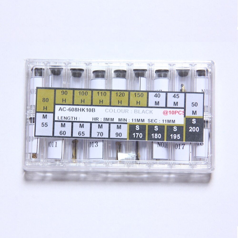 SORTIDO DE PONTEIROS PRETOS (180PCS)