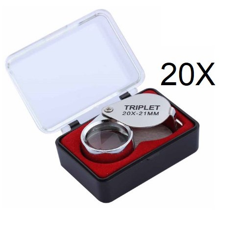 LUPA DE MÃO 20X - CT7001X20
