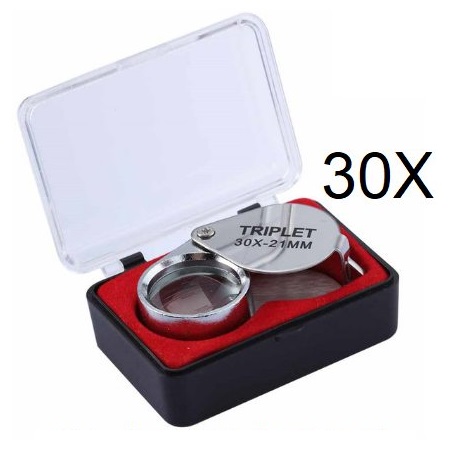 LUPA DE MÃO 30X - CT7001X30