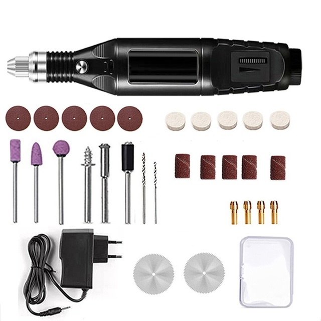 MINI BERBEQUIM COM 28 ACESSÓRIOS - CT7136B