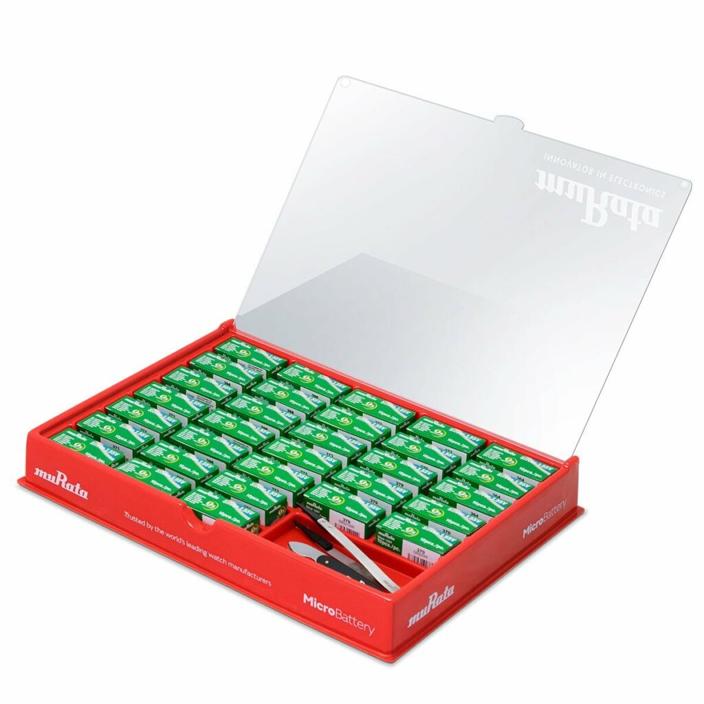 CAIXA EM PLASTICO PARA GUARDAR PILHAS MURATA - CT7927