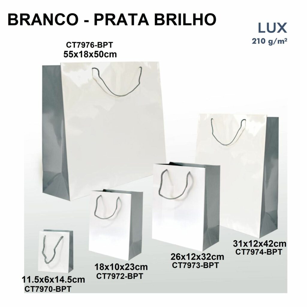 BRANCO - PRATA BRILHO