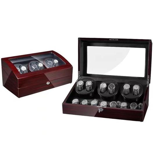 CAIXA PARA GUARDAR E CARREGAR RELÓGIOS (13PCS)