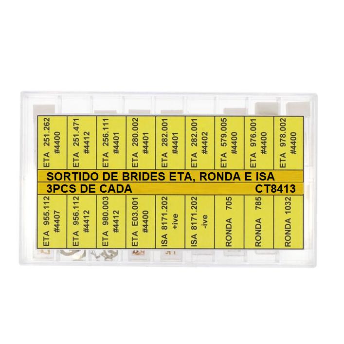 SORTIDO DE BRIDES PARA MOVIMENTOS ETA, RONDA E ISA - CT8413