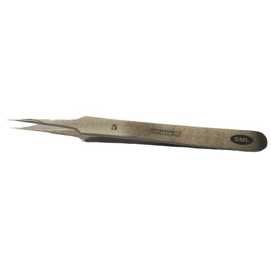 PINÇA ANTIMAGNETICA EM AÇO INOXIDAVEL Nº5
