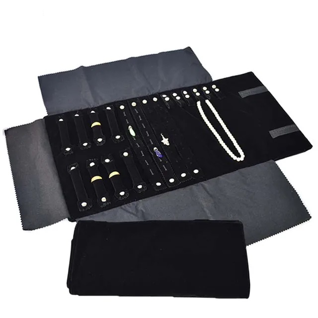 ROLO EM VELUDO PRETO - CT8407-I