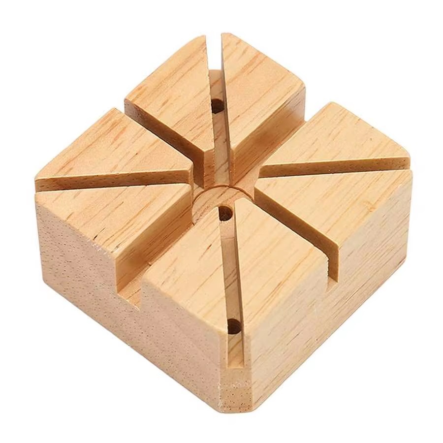 BASE EM MADEIRA PARA FIXAR BRACELETE