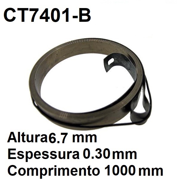 6.7X0.30X1000MM