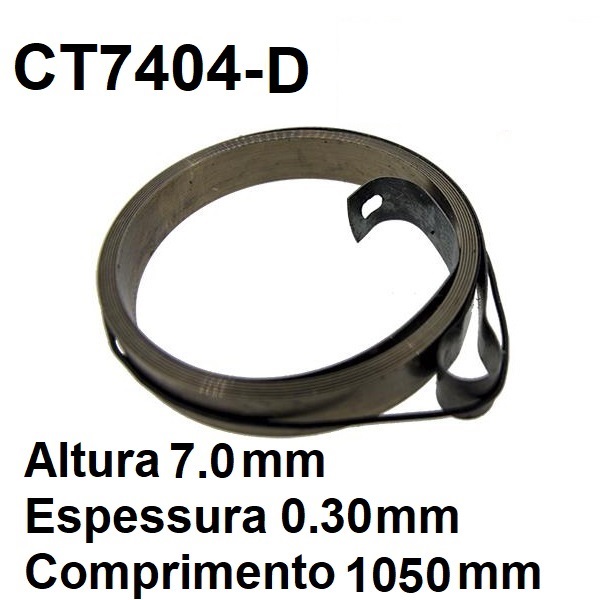 7.0X0.30X1050MM