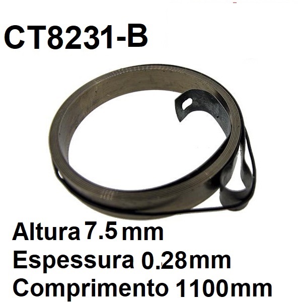 7.5X0.28X1100MM