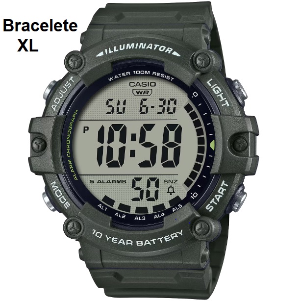 AE-1500WHX-3AVDF Versão bracelete XL